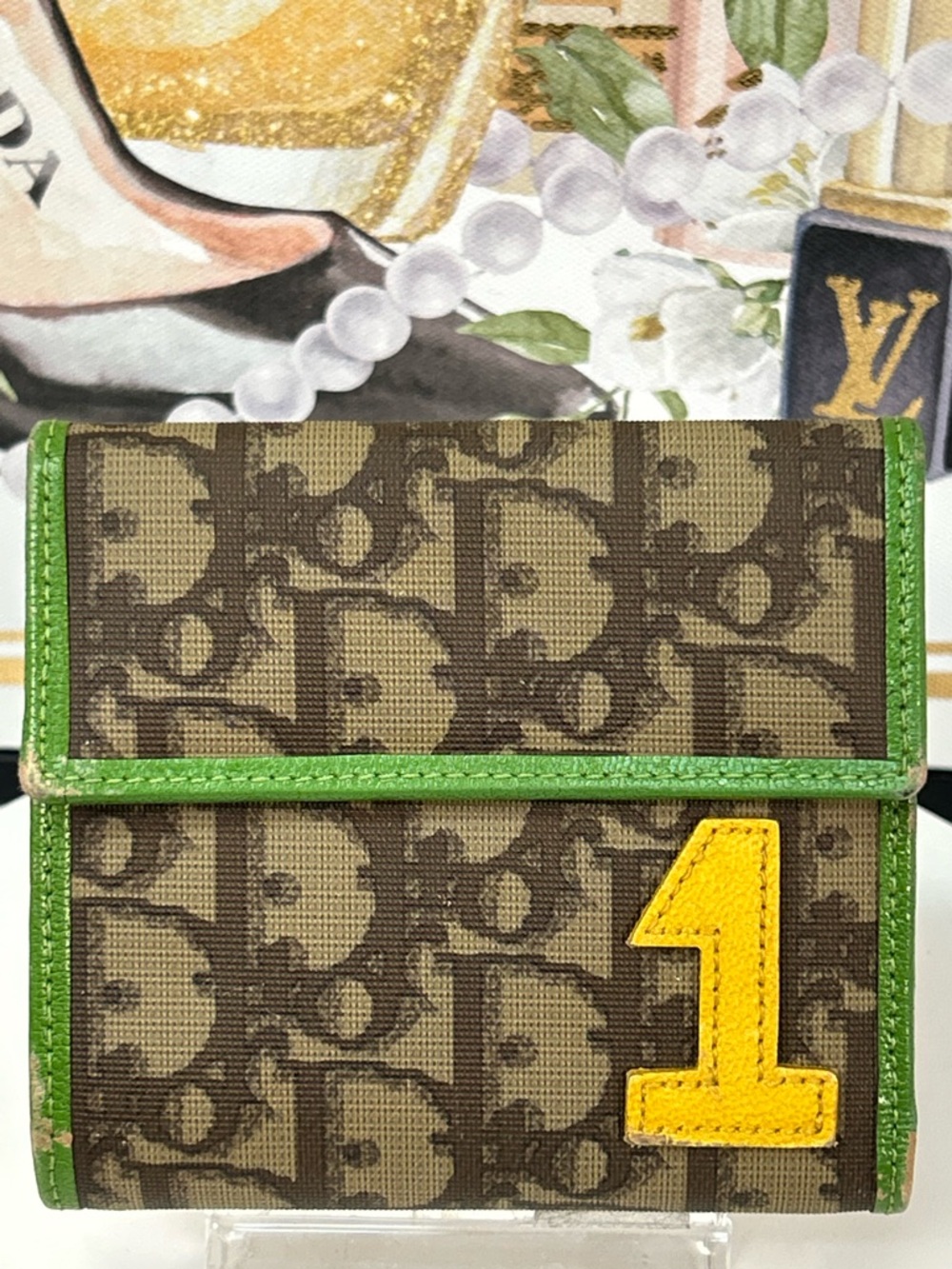DIOR Trotter #1 Trifold Wallet 😍💚